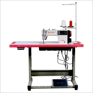 Máquina de Coser de Alta Velocidad BT-980-D4, Máquina de Coser Computarizada de Doble Motor y 2 Agujas con Puntada Interlock - Product Image 2