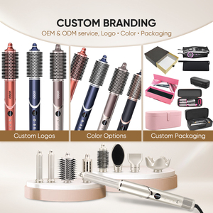 <span class=keywords><strong>Secador</strong></span> de Pelo 2 en 1 con Doble Dirección de Aire Caliente <span class=keywords><strong>Coanda</strong></span>, Cepillo Rizador Automático Giratorio, <span class=keywords><strong>Secador</strong></span> Iónico Multistyler - Product Image 4