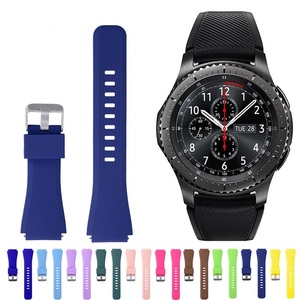 20mm 22mm <span class=keywords><strong>Bracelet</strong></span> Sport <span class=keywords><strong>Bracelet</strong></span> de remplacement <span class=keywords><strong>en</strong></span> <span class=keywords><strong>silicone</strong></span> <span class=keywords><strong>pour</strong></span> Samsung <span class=keywords><strong>Galaxy</strong></span> <span class=keywords><strong>Watch</strong></span> 4 3 <span class=keywords><strong>Active2</strong></span> - Product Image 2