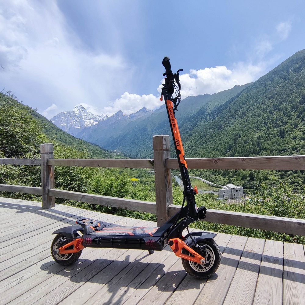2023 Новый двухмоторный электрический скутер KuKirin G3 Pro 65 км/ч 2400 Вт 80 км Kugoo Kirin со съемной батареей