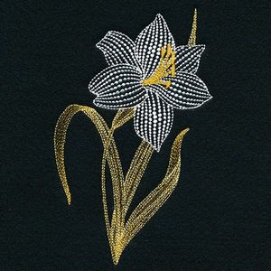 Modelli casuali di Strass Flover di 20 disegni con stampa a caldo in ferro con motivo a forma di fiore con motivo a Strass con stampa floreale - Product Image 5