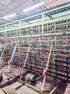 Sợi Đồng 600D * 9 <span class=keywords><strong>lurex</strong></span> kim loại sợi quanh co spool Pet chất liệu cho DIY Thủ công mỹ nghệ 1.5mm Đồng chủ đề - Product Image 6