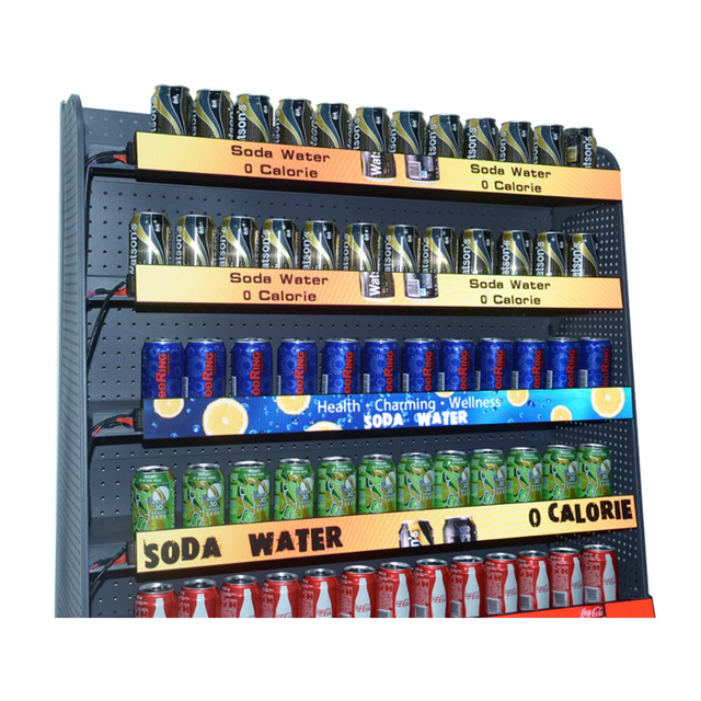 Store GOB Shelf LED Display WIFI Control Commercial Price Banner Shelf Edge Led Sign