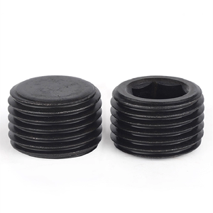 #<span class=keywords><strong>45</strong></span> سداسية الصلب سداسية المكونات مقبس الكربون عرافة سداسية المكونات الغاطسة أسود NPT المكونات النفط الذكور - Product Image 2