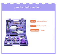 Kit d'outils de jardinage DIY HYGJ, personnalisable et anti-explosion, pour aménagement paysager, plantation de fleurs et récolte de légumes sauvages