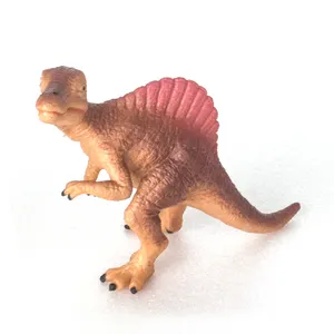 Brinquedo TPR para atacado de brinquedo modelo Spinosaurus de desenho de simulação 3D de material ecológico