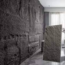 Không thấm nước 3D PU đá tường Bảng điều khiển PU đá Veneer đá nhân tạo - Product Image 3