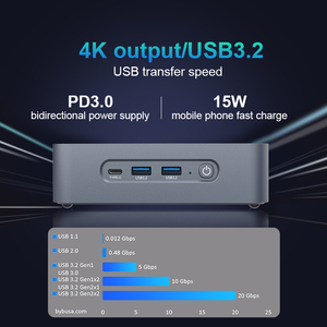 MOREFINE-Mini PC portátil de alta calidad AMD Ryzen9 5900HX Octa Core, ordenador de escritorio para Juegos de oficina y negocios con 2,5G LAN HDMI - Product Image 4