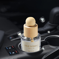 Désodorisant de voiture avec logo personnalisé en aromathérapie Flacon diffuseur vide de luxe avec diffuseur d'huiles essentielles Parfum de voiture