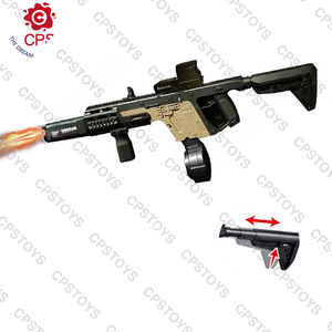2024 डिस्काउंट विजेता इलेक्ट्रिक सॉफ्ट बुलेट गन स्वचालित बंदूक लाइट-अप हाई स्पीड स्प्रे फायर बर्नर बंदूक - Product Image 6