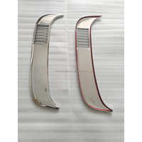 Garniture de fenêtre chromée pour Toyota Hiace 2005-2018, minibus, fourgonnette, bande de fenêtre de voiture en ABS, accessoires extérieurs, vente en gros uniquement