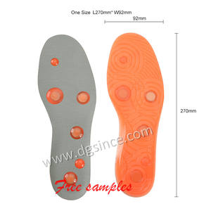 Gel personalizzato a lunghezza intera soletta per la terapia del piede massaggio magnetico con riflessologia solette per scarpe antidolorifiche - Product Image 2