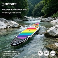 Planche de surf gonflable en PVC pour adultes, paddleboard SUP, bateau avec accessoires complets
