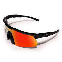 Lunettes de soleil en gros, design de lentilles cylindriques, lunettes de soleil polarisées de sport