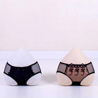 Mannequin de vitrine pour vêtements féminins avec ensemble de mannequins en plastique pour sous-vêtements, pantalon de bikini non tissé avec logo sur la taille, torse de vêtement