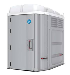 Cabina de Baño Portátil Accesible <span class=keywords><strong>para</strong></span> Personas Mayores y con Discapacidad, Baño Exterior sin Barreras - Product Image 3