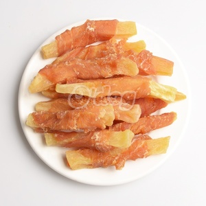 חם למכור מזון גבוה חלבון עוף עטוף שיניים בטטה אימון שיניים 0 הוסיף עוף כלב כלב עוף לטגן מזון לחיות מחמד הסיטונאי - Product Image 5