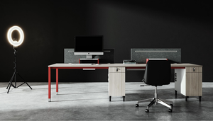 Meubles de bureau modulaires modernes et durables, poste de travail en cubicle, table de travail, bureau informatique - Product Image 4