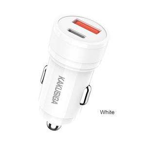 KAKUSIGA & JOKADE Chargeur de voiture universel 60W à double port (1C1A) Chargeur de voiture USB Chargeur de voiture à charge rapide Adaptateur pour voiture - Product Image 4