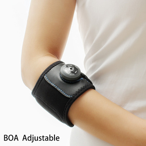 Genouillère de compression réglable en nylon et coton, à rotation à une main, pour le sport, le tennis et le fitness - Product Image 1