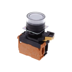 On Sale A22NL-BGM-TWA-G202-<strong>WC</strong> <strong>Push</strong> Button <strong>Switch</strong> DPST-NC On-Mom Standard Illuminated Panel Mount A22NL-BGM-TWA-G202 Round - Product Image 1
