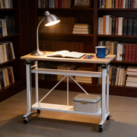 Table élévatrice portable en alliage d'aluminium durable - Stand de vente pliable multifonctionnel et table de repas extérieure moderne et bureau informatique