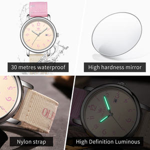   2991 Correa de Reloj de Nailon Personalizada con Logotipo OEM, Números, Calendario, Moda Escolar, Reloj Digital Juvenil, Reloj de Cuarzo para Hombre - Product Image 5