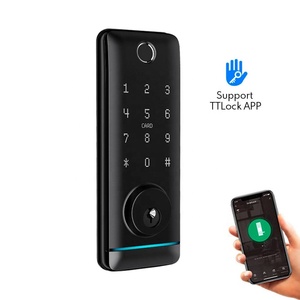Key Holder Box Smart App Fingerprint Passcode Combination Wall Mounted Key Storage Ttlock Smart Lock Box