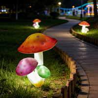 Leuchtender Outdoor-Pilz mit Kreativer Form, LED, IP65, Freistehend für Landschaftsparks, Straßen, Kulturtourismus und Landschaftsgestaltung
