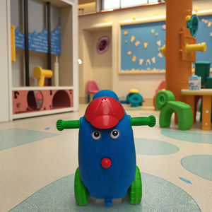 Voiture à roulettes non alimentée jouets voiture en plastique 4 roues trotteur chariot pour enfants maison et maternelle intérieur extérieur avec <span class=keywords><strong>de</strong></span> nombreux modèles - Product Image 3