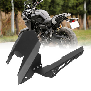 Garde-boue de roue arrière de moto, surface lisse, en alliage d'aluminium noir, remplacement pour <span class=keywords><strong>MT</strong></span>-<span class=keywords><strong>07</strong></span> Moto <span class=keywords><strong>Cage</strong></span> 2015-2017 - Product Image 6