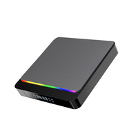 Nuevo Lanzamiento A95 X3Pro S905X4 Android 11 2.4/5g Wifi AC Decodificador de Video 8K Android TV Box con Luz RGB Dinámica Programable