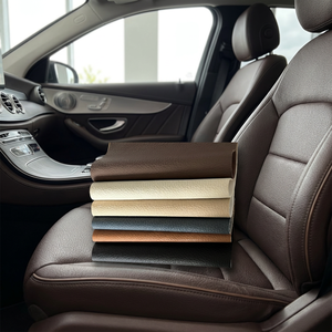 Hochwertiges Litchi-geprägtes <span class=keywords><strong>PU</strong></span>-Leder Wasserabweisend Anti-Schimmel Abriebfest Polstermaterial für Autositz Sofa Tasche Stuhl - Product Image 5