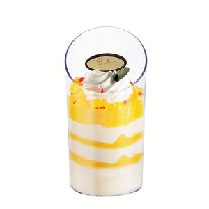 Vasos de Plástico Transparente para Parfait de 2.2 oz, Vasos Pequeños Reutilizables para Servir en Fiestas, Mini Vasos para Postres con Cucharas para Degustación de Postres - Product Image 4