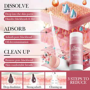 BIOAQUA masque d'argile bio bâton rose Rose visage boue argile nettoyage en profondeur hydrater masque facial pour l'acné <span class=keywords><strong>points</strong></span> <span class=keywords><strong>noirs</strong></span> grands Pores - Product Image 3