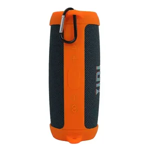 Haut-parleur Bluetooth sans fil Étui de protection en silicone avec bandoulière Mousqueton de protection pour <span class=keywords><strong>JBL</strong></span> <span class=keywords><strong>Charge</strong></span> <span class=keywords><strong>5</strong></span> Bag Holder - Product Image 6