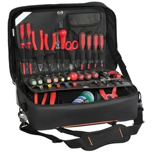 OEM Custom Electrician Organizer Waterproof Nylon Network Tool Kit Bag