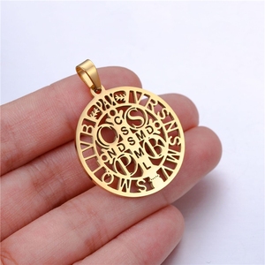 Colgante de Cruz con Árbol de la <span class=keywords><strong>Vida</strong></span> en Acero Inoxidable, Diseñ<span class=keywords><strong>o</strong></span> Delicado para Hombre - Product Image 6