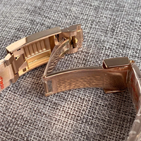 Luxuriöse Raumschiff-Super-Herrenuhr mit Erd-Thema, Multifunktions-Chronograph, Edelstahl, Saphirglas, Vollautomatisch