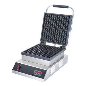 Gaufrier électrique commercial carré Honrybomb avec chauffe rapide et revêtement antiadhésif pour cuisines d'hôtel - Product Image 2