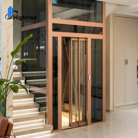 Ascenseur électrique certifié CE EN81, 450 kg, 600 kg, pour maison, 1 à 6 personnes, ascenseur résidentiel, monte-charge pour maison, 3 étages