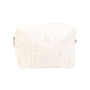 Bolsa de Maquillaje de Viaje con Cierre, Linda y de Alta Calidad, Gran Capacidad, Cómoda, de Algodón para Mujer, Hermosa Bolsa de Almacenamiento de Algodón - Product Image 2