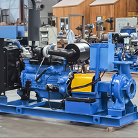 Pompe centrifuge intelligente à haute pression pour l'approvisionnement en eau agricole, pompe diesel à une seule étape avec irrigation agricole
