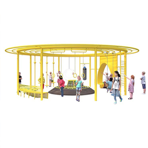Équipement de <span class=keywords><strong>fitness</strong></span> multifonctionnel pour l'extérieur, balançoire circulaire pour les communautés et les parcs, équipement de divertissement pour les couloirs des enfants - Product Image 1