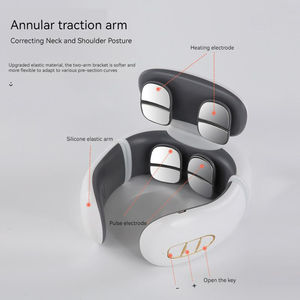 Akupunktur ve meridyen titreşim kabartma <span class=keywords><strong>2025</strong></span> cihazı ile masaj yastığı akıllı u-tipi boyun masajı sıcak basınç - Product Image 5