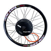 Kit moteur de moyeu de roue pour vélo électrique étanche MTX39, 110 km/h, QS205 V3 150 mm, 72V 5000W, contrôleur Sabvoton V2 100A, UKC1+