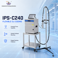 Imprimante à jet d'encre continu industrielle IPS-C240, imprimante de codage Cij pour le codage des bouteilles en verre