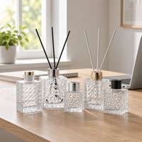 Nouveau style, flacon d'aromathérapie de 50 ml, 100 ml, 200 ml, diffuseur de parfum, flacon en verre, boîte personnalisée