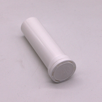 Bouteille en plastique HDPE vide de 50 ml avec bouchon inviolable et capuchon à clipser pour pilules, capsules et comprimés, accompagnée de 1 g de déshydratant