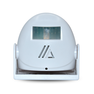 Sonnette sans fil moderne à détecteur de mouvement avec 32 options de mélodies, fonctionne sur piles, portée de détection de 2 à 8 m - Product Image 1